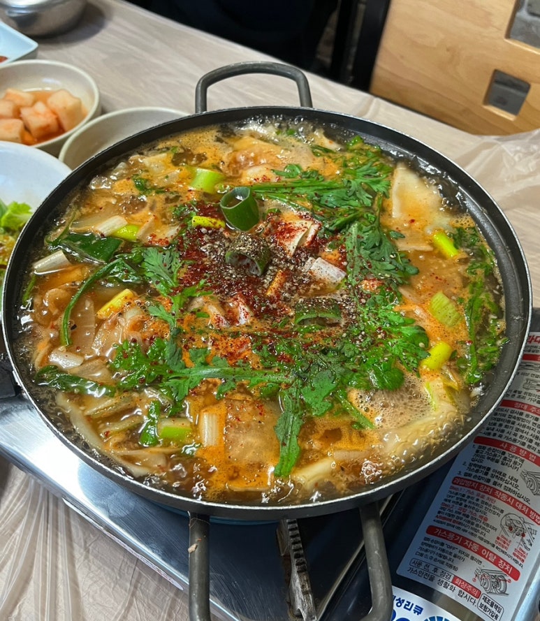 민물새우탕손수제비 이미지