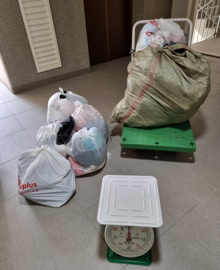 울산헌옷방문수거 이미지