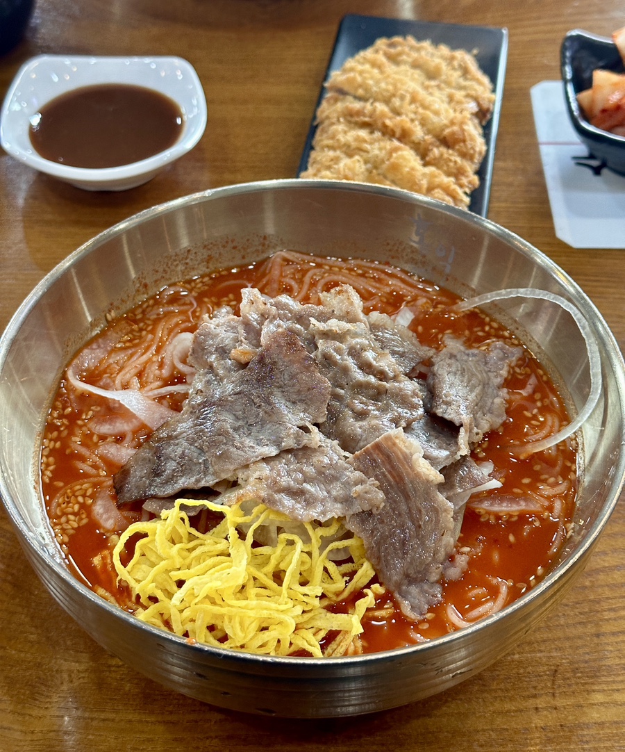일번지비빔국수충북 이미지