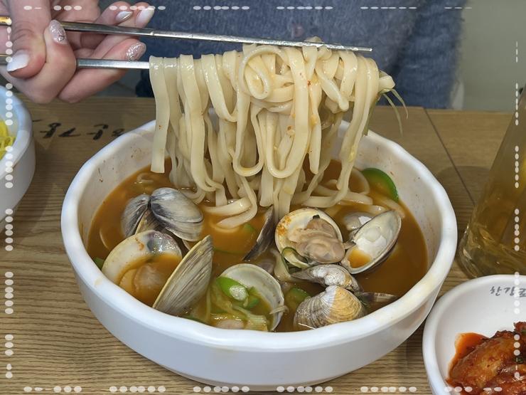 백합칼국수 & 보쌈 이미지