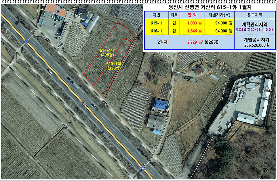 [국도32] 당진시 거산리 이미지