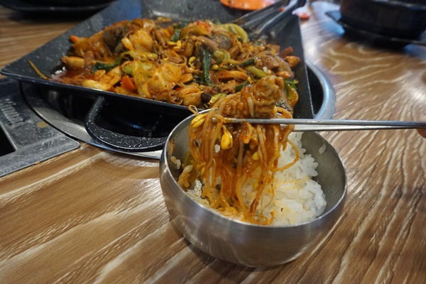 명장국밥 이미지