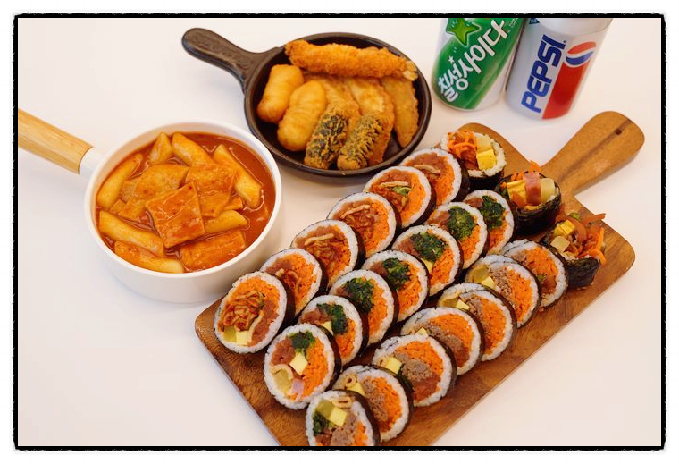 마들김밥 이미지
