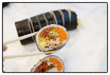 마들김밥 이미지