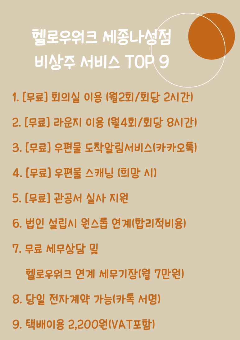 공유오피스스터디카페헬로우워크세종나성점 이미지