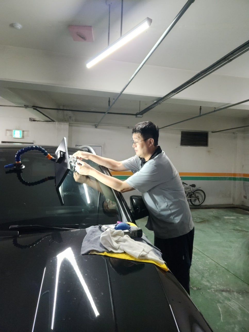 김포자동차유리복원 이미지