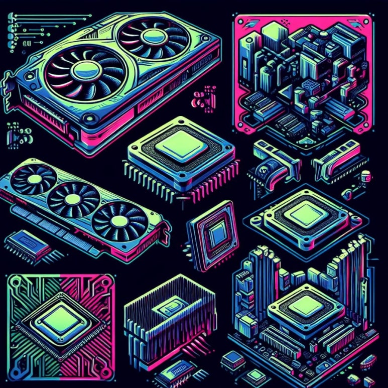 GPU 뜻 알려드려요! (GPU 뜻, 구조, 기능, 종류, 성능, 장점, 단점, 성능측정 방법 등) : 네이버 블로그