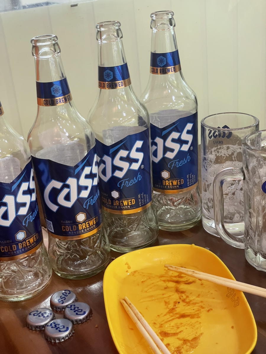 꼬지와 친구들&비어 이미지