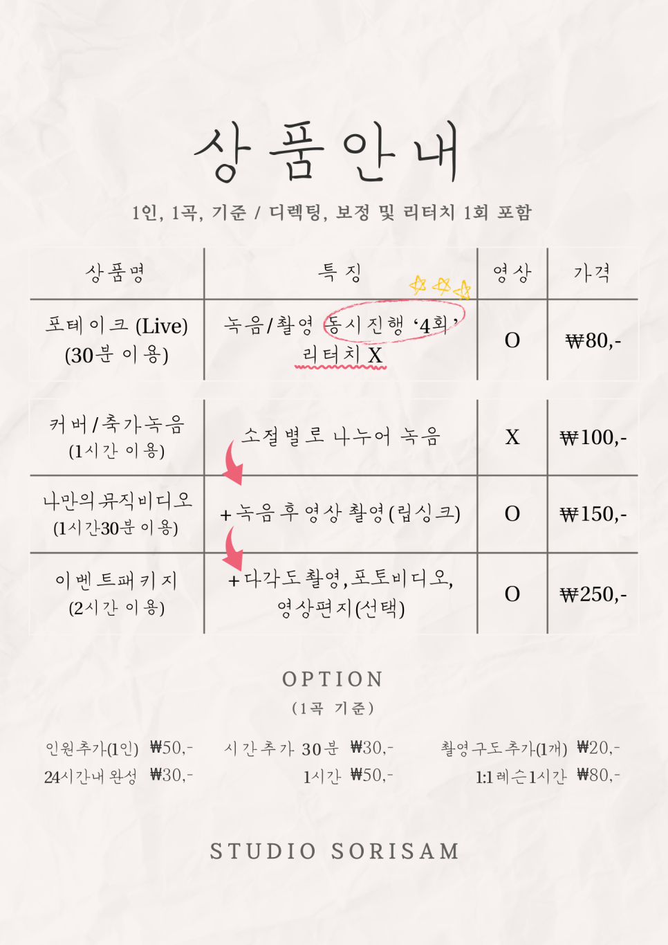스튜디오 소리샘 이미지