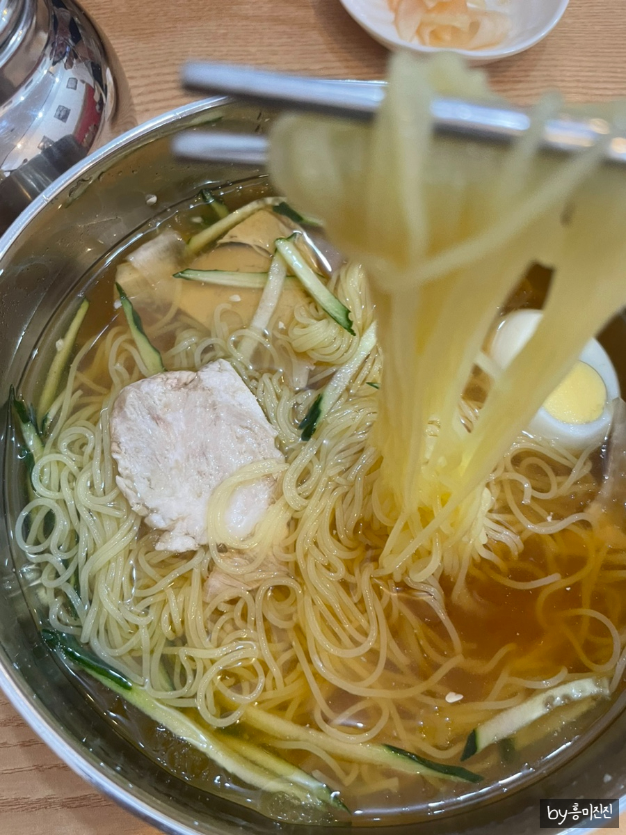 백가밀면 이미지