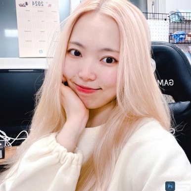 화이트헤어 이미지