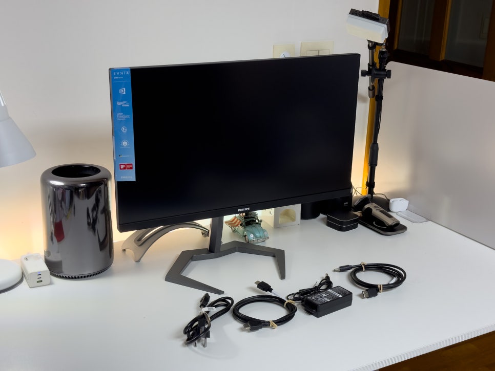 필립스 에브니아 27M1N5500Z4 QHD 게이밍 모니터 맥북프로 16인치와 써보니 이미지 13