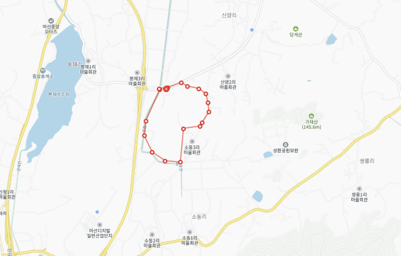 [국도43] 아산시 소동리 이미지