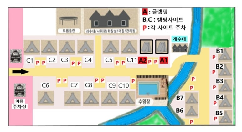 핀란드캠핑장 이미지