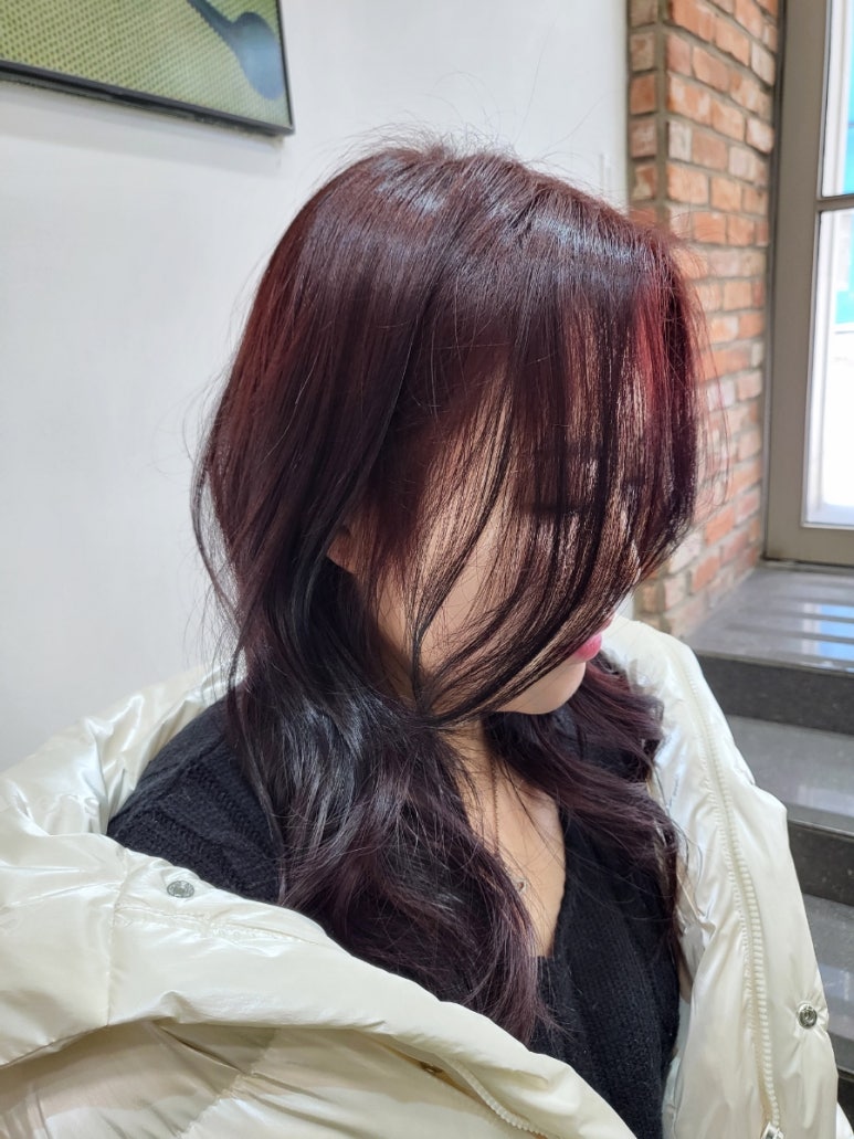 민오렌지헤어 이미지