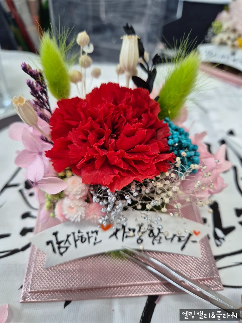 엘림캘리&플라워 이미지