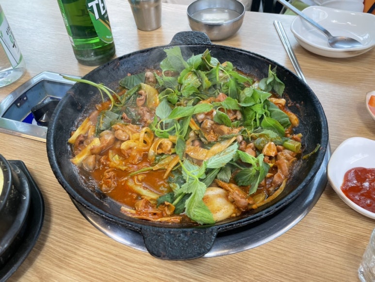 찜이닭똥집 이미지