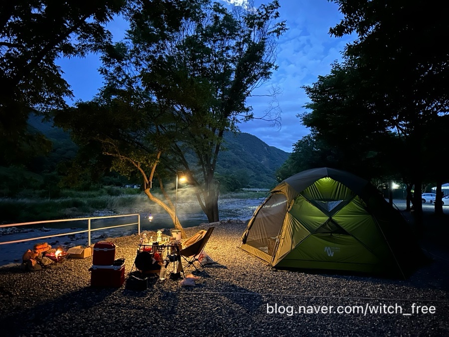 지리산 산내들 야영장 이미지
