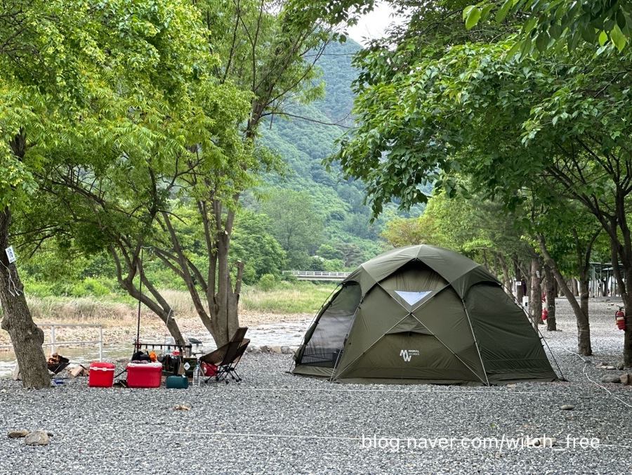 지리산 산내들 야영장 이미지