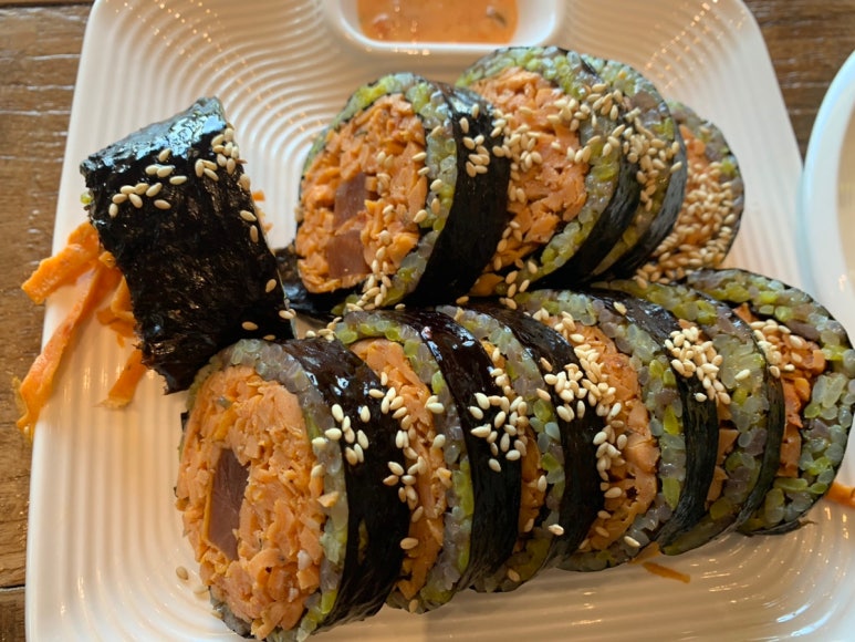 미화 3색김밥 까페 이미지