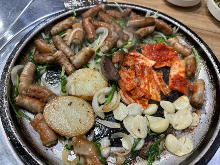국산특허마늘곱창막창 이미지