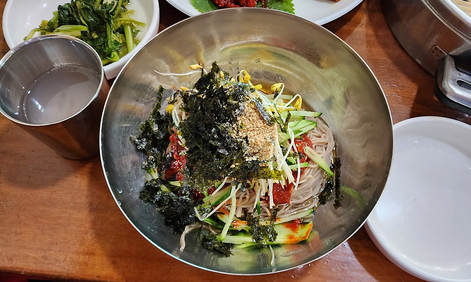통메밀국수 이미지