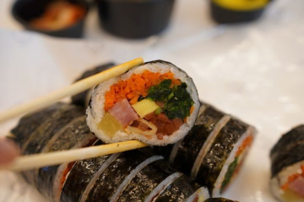 수김밥 이미지