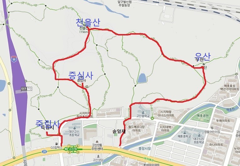 가자고산 이미지