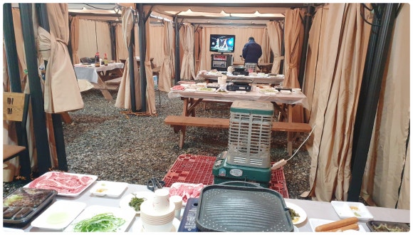 예닮만나캠핑야외바베큐 이미지