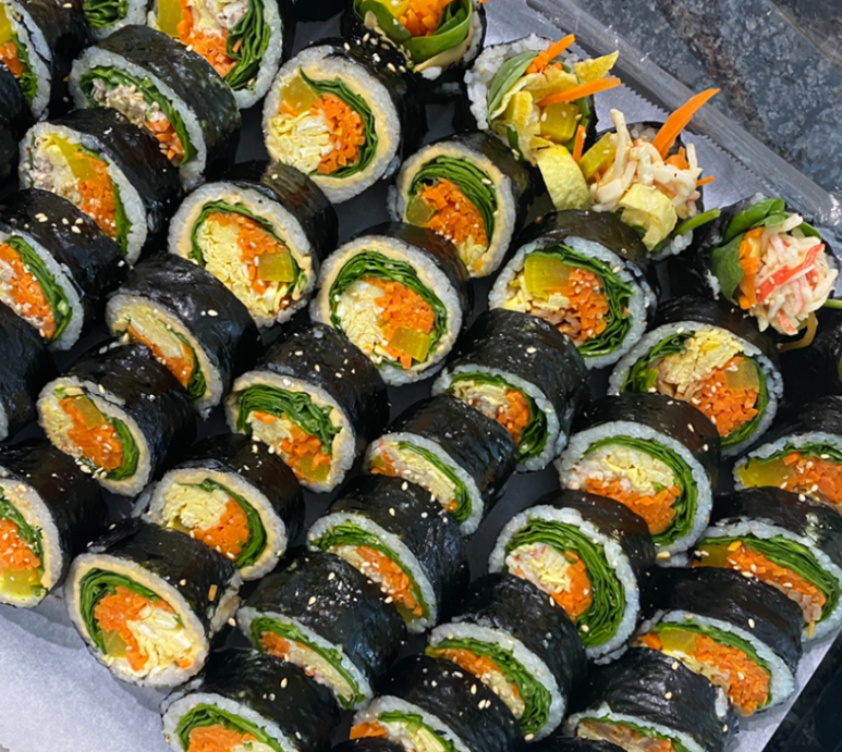 둘둘말은김밥 이미지