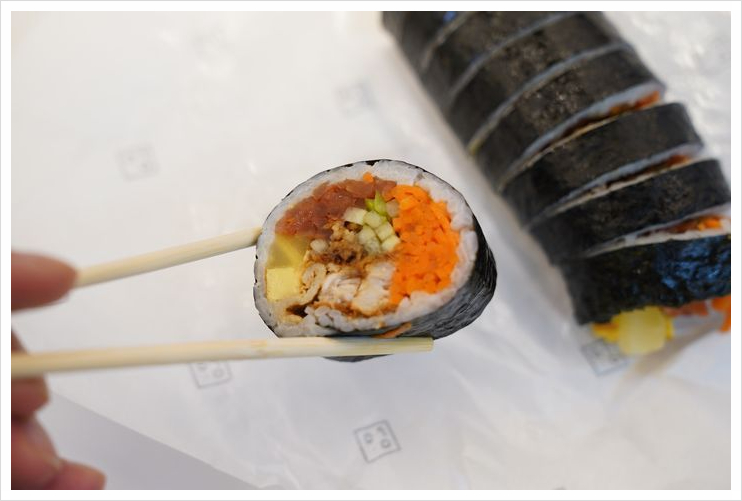 마들김밥 이미지