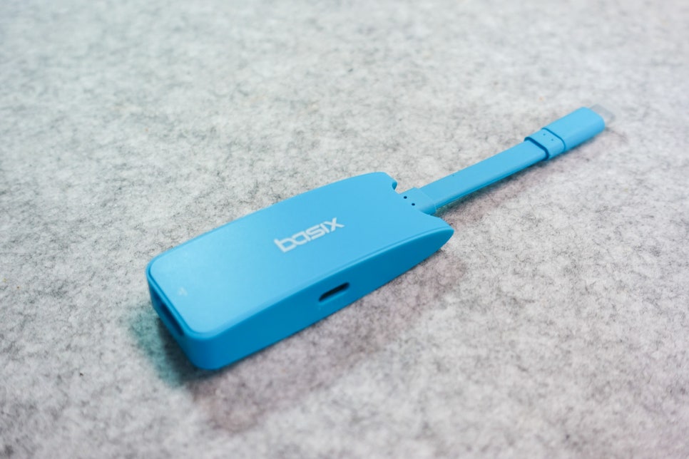 베이식스 닌텐도스위치독 USB-C 허브 미니컨버터로 LG울트라HD 4K 27인치 모니터 연결 "가볍고 콤팩트한 미니컨버터 추천 후기" 이미지 8
