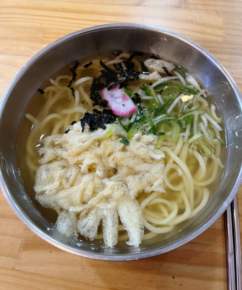 옛날우동잔치국수 이미지
