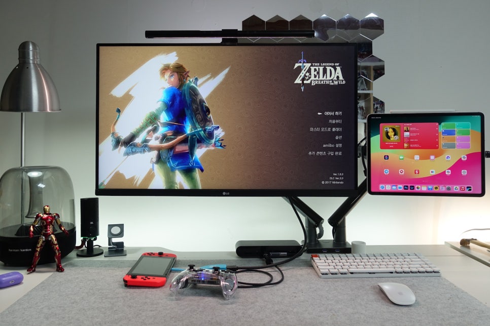 베이식스 닌텐도스위치독 USB-C 허브 미니컨버터로 LG울트라HD 4K 27인치 모니터 연결 "가볍고 콤팩트한 미니컨버터 추천 후기" 이미지 14