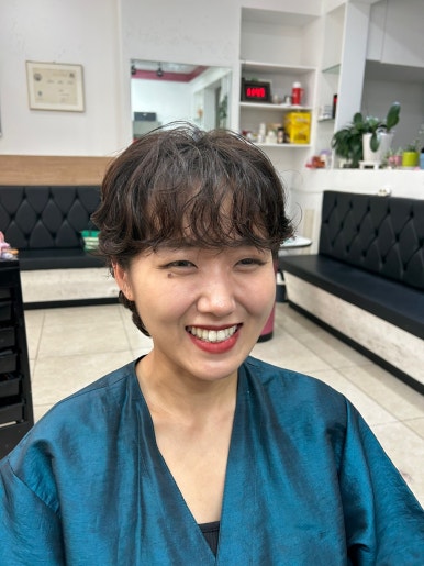 정정례헤어 이미지