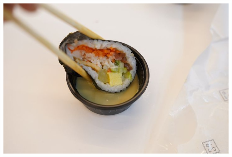 마들김밥 이미지