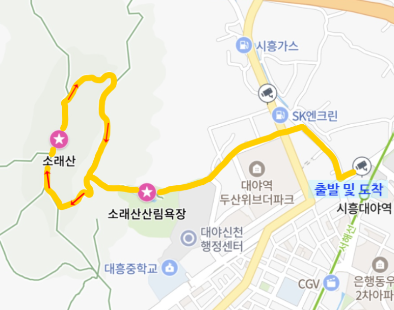 시흥시내 조망점 이미지