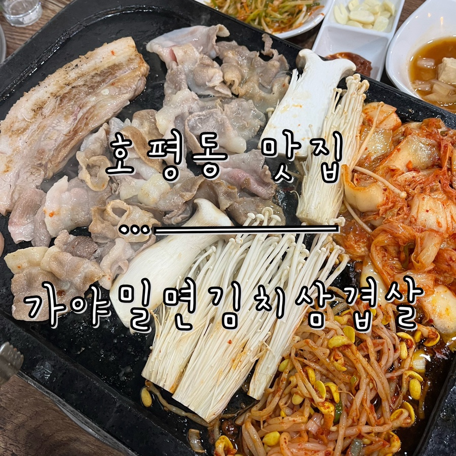 가야밀면김치삼겹살 이미지