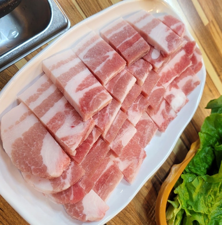 장평삼겹살 이미지