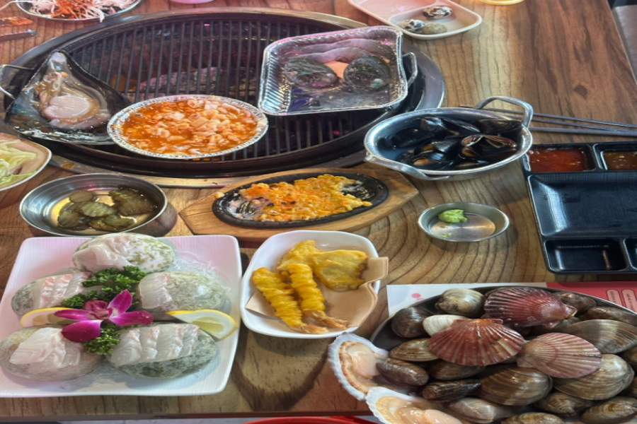 바다회조개구이 이미지