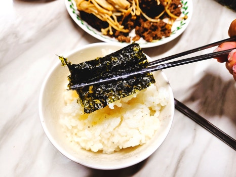 유가네맛김 이미지