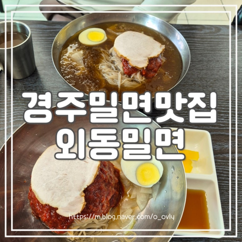 외동밀면 이미지