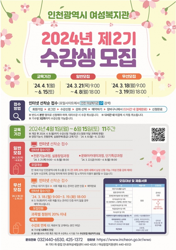 인천광역시여성복지관 이미지