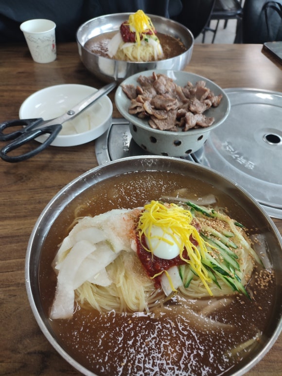 삼정밀면 이미지