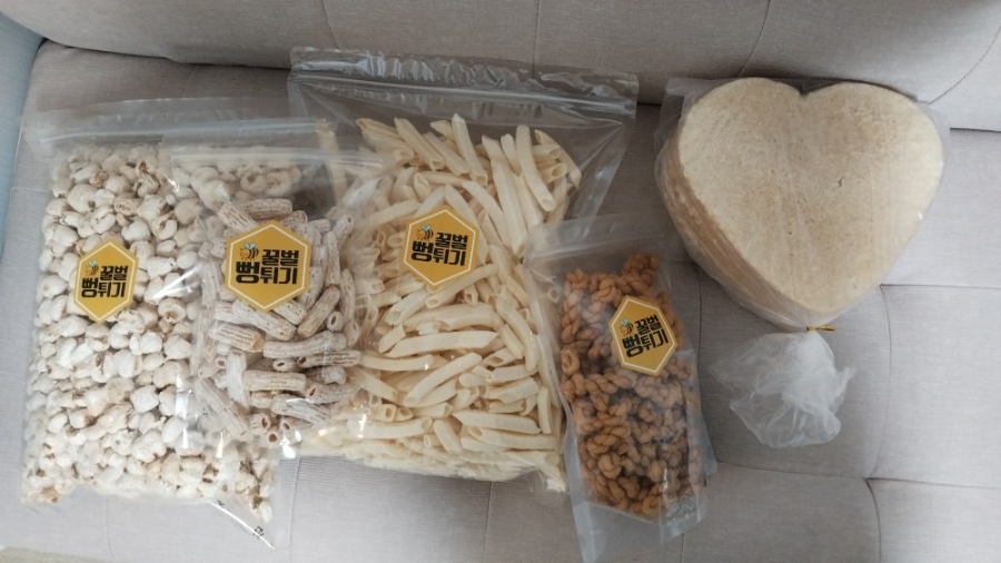 꿀벌뻥튀기 이미지