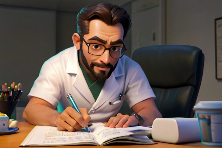 Default a professional medical editor writing a book 1