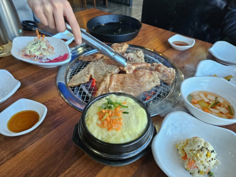 지세포 고기맛집 참숯갈비 이미지