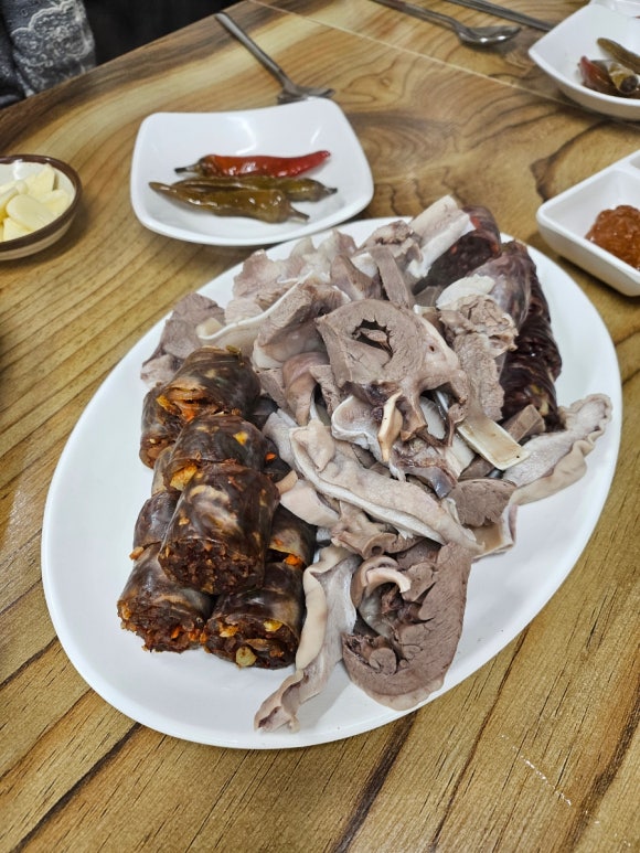 장터마늘순대 이미지