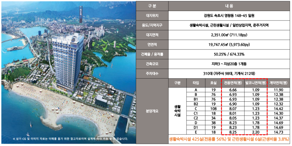 속초써밋베이 이미지