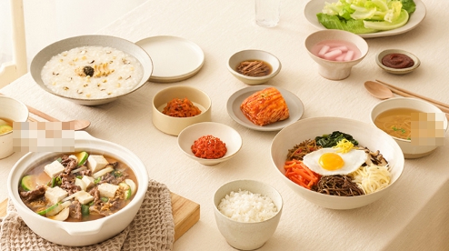 본죽 엔 비빔밥 이미지